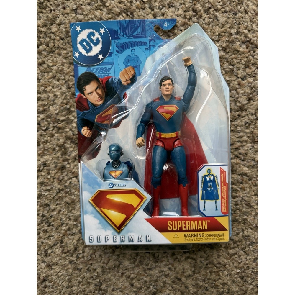 DC Studios‎ Superman 6" Action Figure Spin Master Collect to Build Engineer BAF